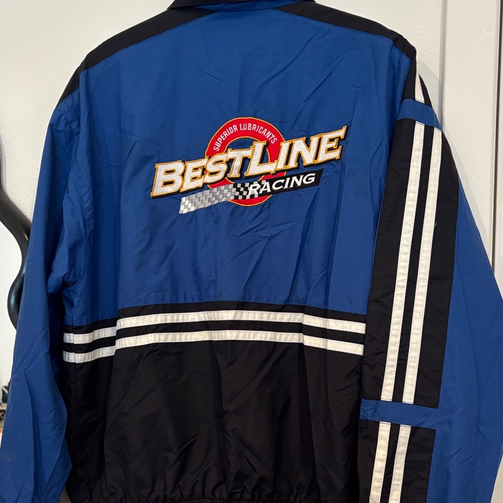 Blue and Black Racing Jacket - Picture 2 of 2